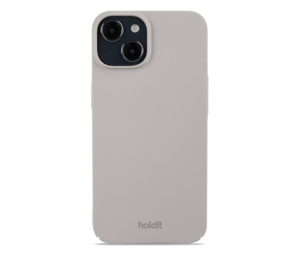 Holdit Slim Case iPhone 15 Taupe - 1148710 - zdjęcie